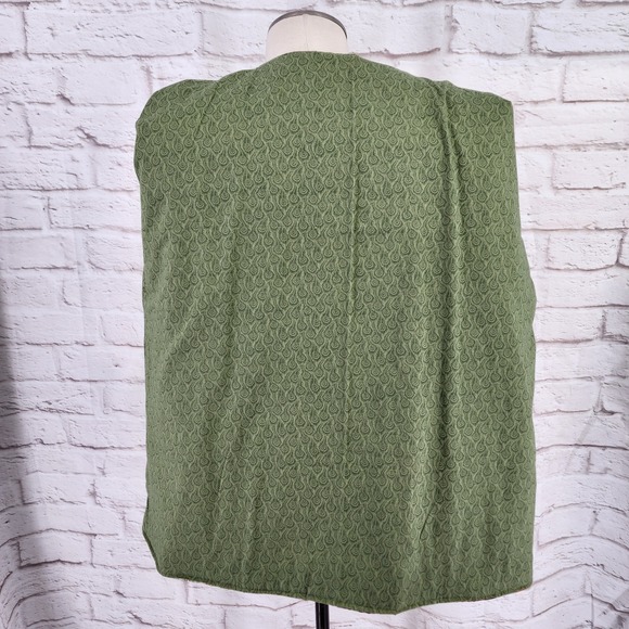 Handmade Quilted Coat Women Festival Country Boho Goblin Forest Fairy Size XL - Picture 8 of 9